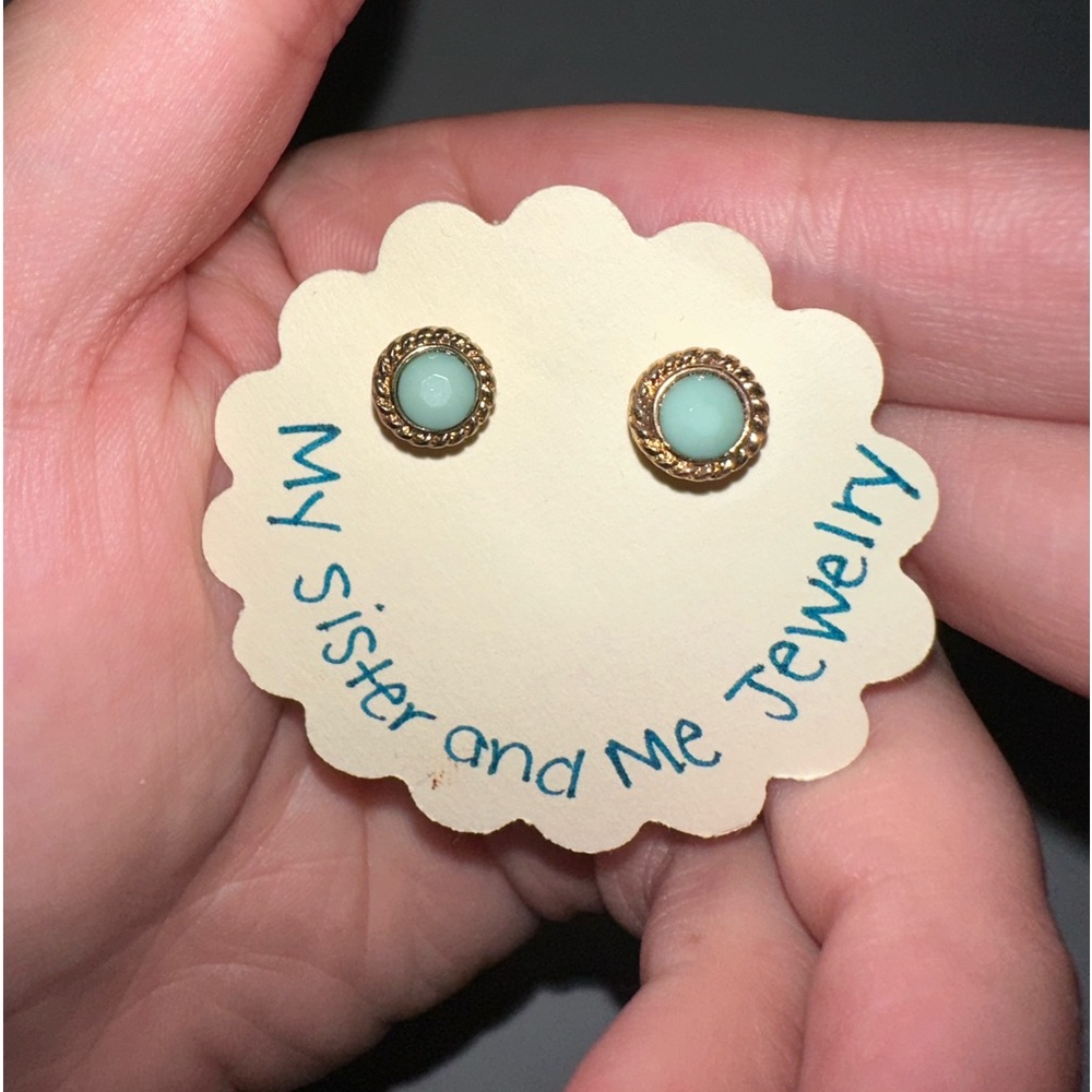 My Sister and Me Stud Earrings